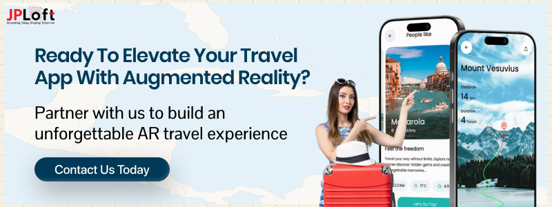 Develop a Travel App With AR Features CTA